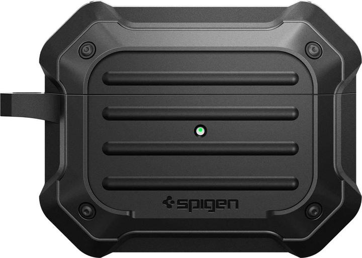Produktbild Spigen TOUGH ARMOR MAG MAGSAFE Apple AIRPODS PRO 1 / 2 BLACK (Kopfhörer Tasche)