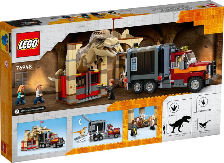 Produktbild LEGO T. Rex & Atrociraptor: Dinosaurier-Ausbruch (76948, LEGO Jurassic World)