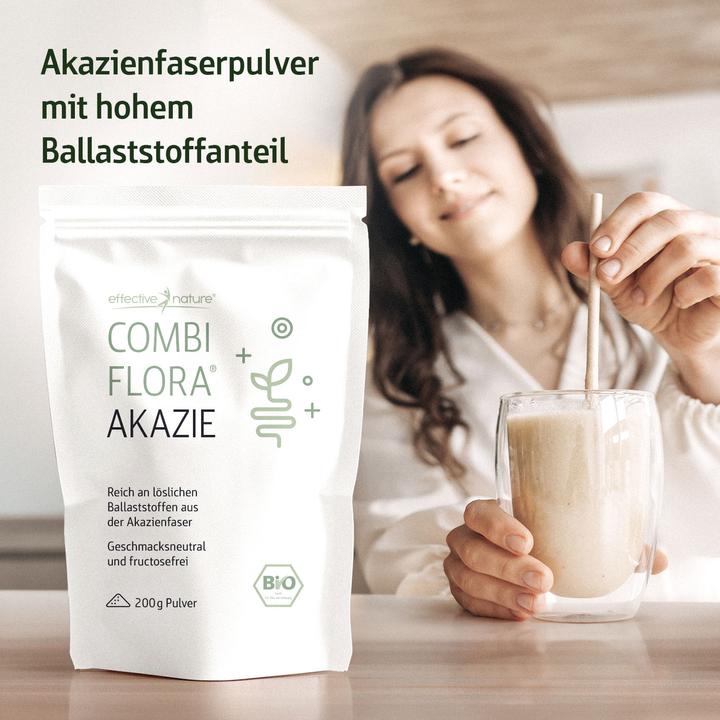 Image du produit Effective Nature Bio Akazienfaser Pulver (1 pièce(s), Poudre, 200 g)