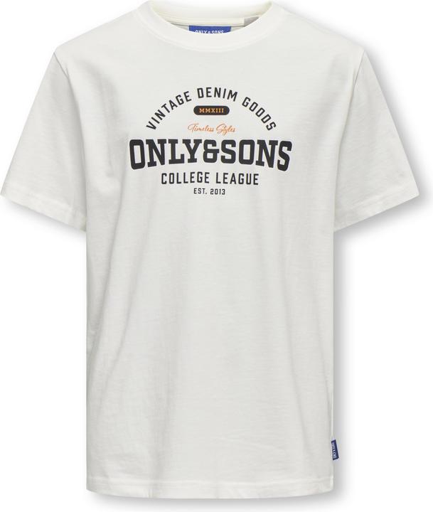Only & Sons Junior Osjlenny Life Reg Vintage Tee Jrs Noos