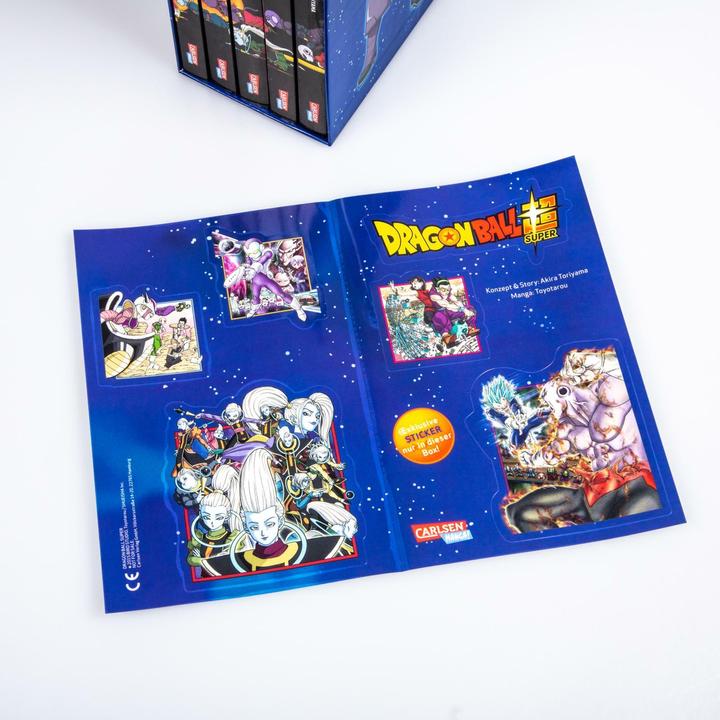 Immagine prodotto Dragon Ball Super Bände 6-10 im Sammelschuber mit Extra (Tedesco, Akira Toriyama (Storia originale), 2020)