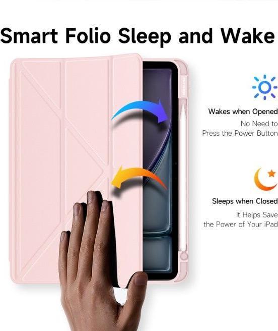 Actual product image Dux Ducis Magi Series Bookover (iPad Air 2022 (5th Gen), iPad Air 2020 (4. Gen), iPad Air 11 2024 (M2))