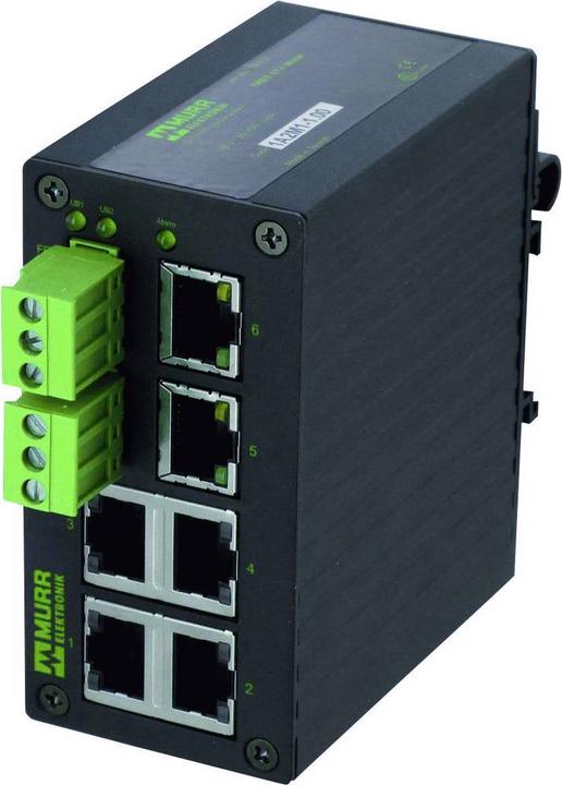Immagine prodotto Murr Elektronik Interruttore di rete RJ45 Murrelektronik TREE (6 Porti)