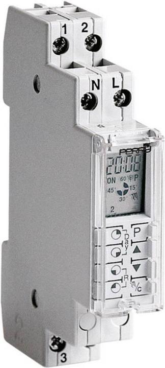 Produktbild Wallair Zeitschaltuhr mit Reitern und Anzeige, Wochenprogramm automatischer Zeitumstellung