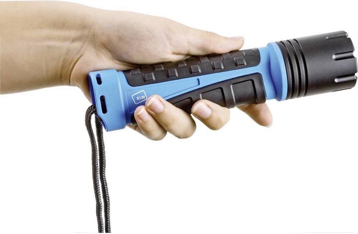 Immagine prodotto B&W International Torcia B&W Polymer Handheld Flashlight 550lm (18.80 cm, 550 lm)