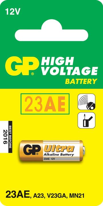 Image du produit GP Batteries Pile super alcaline A23 (1 pcs, A23, 55 mAh)