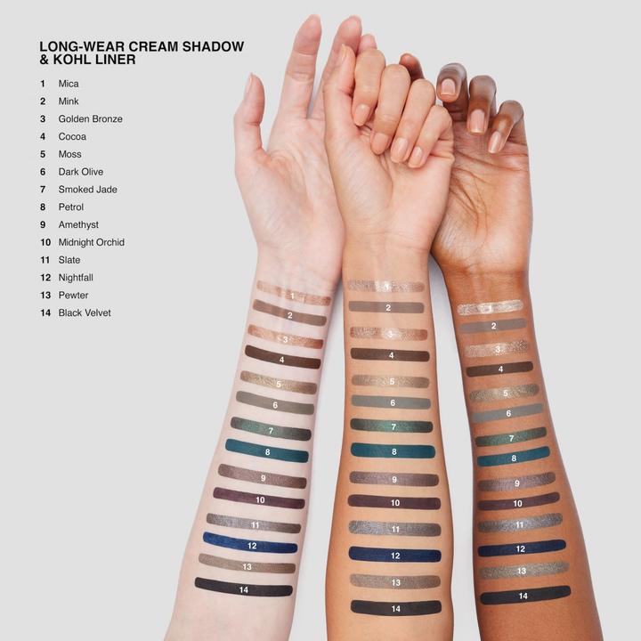 Produktbild Bobbi Brown Long-Wear Cream Shadow & Kohl Liner Slate/ Nightfall (Nightfall, Slate)