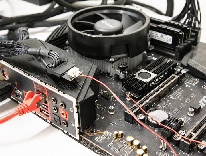 Image du produit Delock Dissipateur thermique avec ventilateur pour SSD M.2 2280 noir