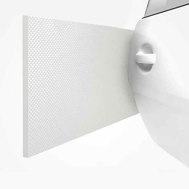 Produktbild Werkstein Garagenwand Stossschutz Selbstklebender Auto Türe Kollisionsschutz - Weiss (2mx20cm)