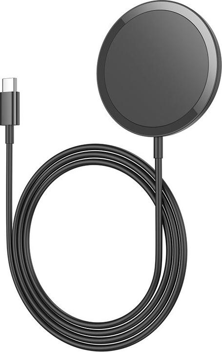 Produktbild Hoco - CW52 Original Serie 15W magnetisches kabelloses Schnellladegerät / Magsafe schwarz (15 W)