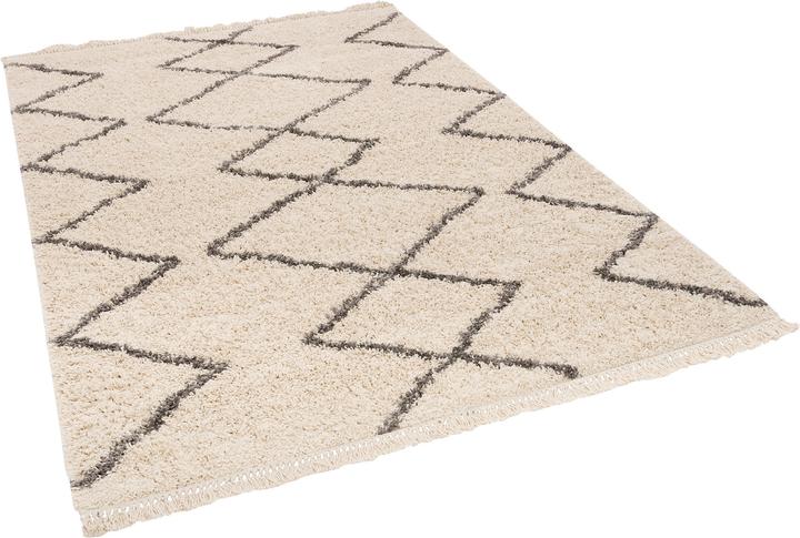 Pergamon Hochflor Langflor Shaggy Teppich Casablanca Rauten