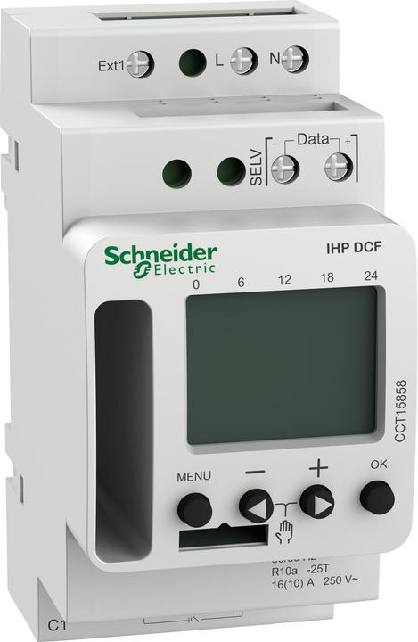Produktbild Schneider Electric SE CCT15858 Digitale Zeitschaltuhr IHP DCF Bluetooth