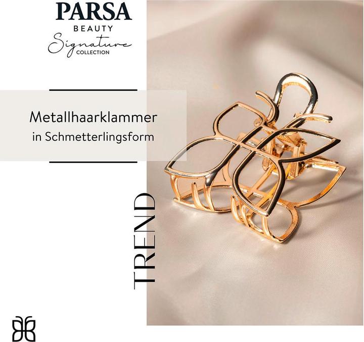 Image du produit Parsa Beauty Haarklammer Schmetterling Gold
