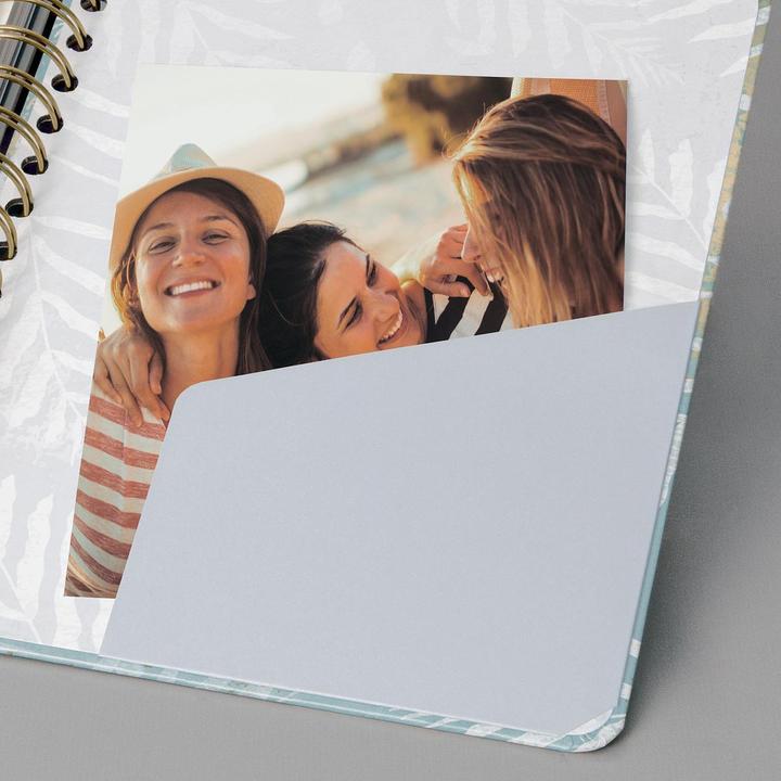 Actual product image Jolie Spiral notebook (168 x 215 mm, Checked, Hardcover)