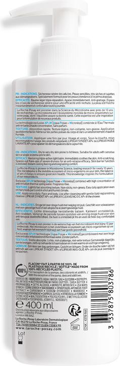Image du produit La Roche Posay Lipikar Baume AP+M Light (Lotion pour le corps, 400 ml)