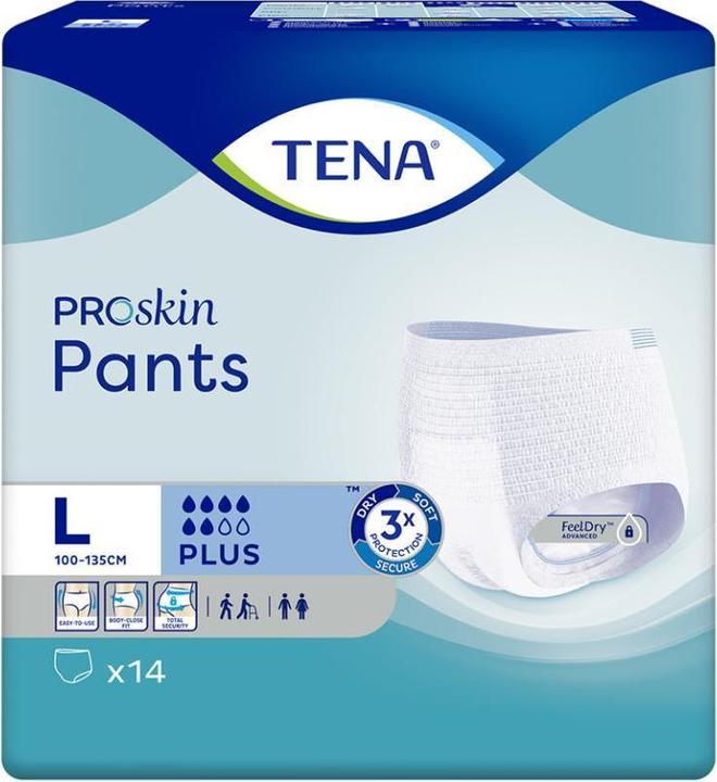 Image du produit Tena Pantalon Plus L (14 x, Large)