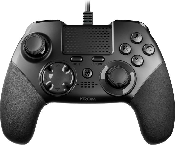 Actual product image Krom Kaiser Black USB Gamepad Analogue / Digital PC (PC, PS3, PS4)