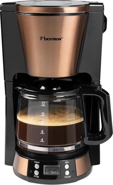 Actual product image Bestron Filter coffee maker 12 cups, copper