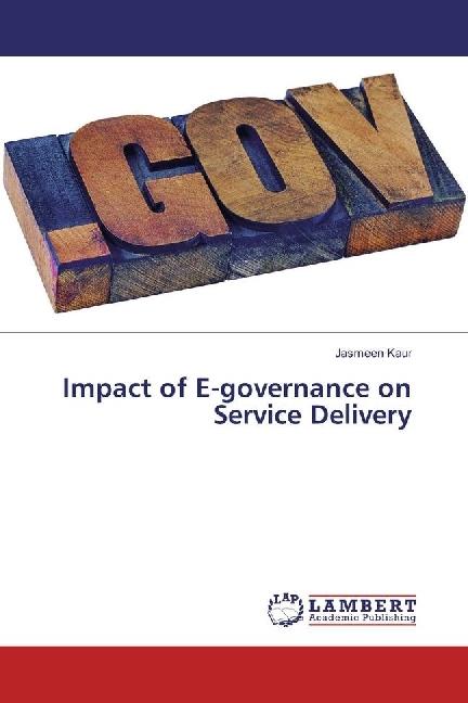 Produktbild Impact of E-governance on Service Delivery (Deutsch, Jasmeen Kaur, 2017)