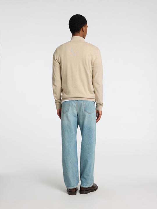 Actual product image Selected Homme Half-zip knitted jumper (XXL)