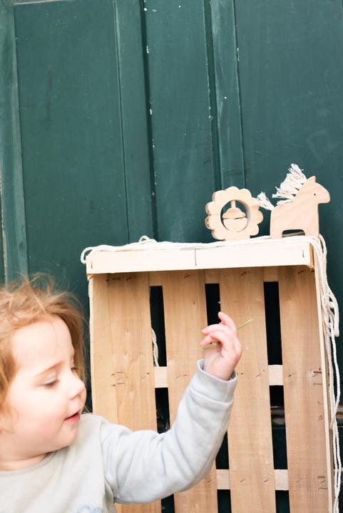 Image du produit Childhome Childwood Hochet en bois fait main DADA