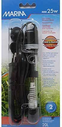 Actual product image Marina Aquarium heater Mini 25W