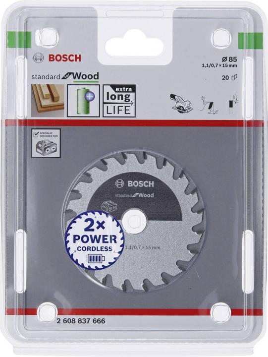 Immagine prodotto Bosch Professional Zubehör Standard per il legno