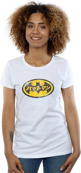 Image du produit Batman T-shirt boyfriend en coton à logo japonais pour femmes/femmes (3XL)