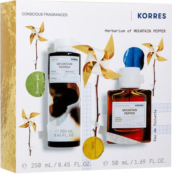 Image du produit Korres Eau de toilette et gel douche Mountain Pepper