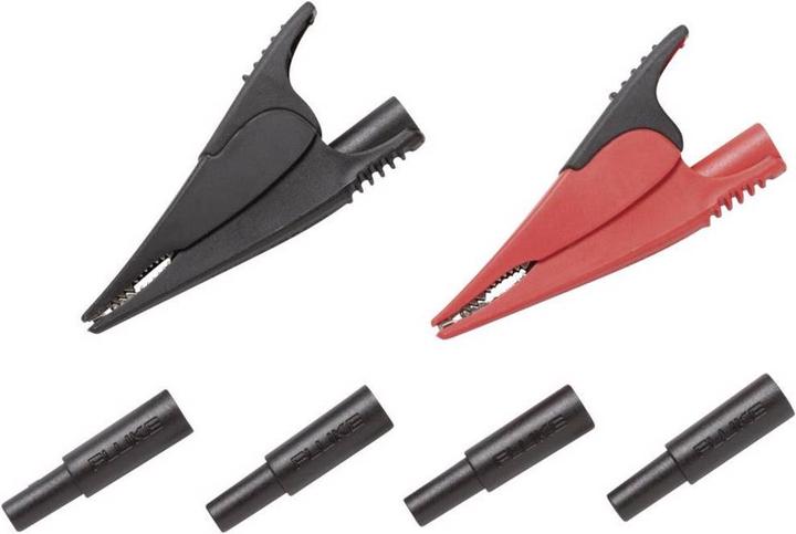 Produktbild Fluke Sicherheits Abgreifklemmen Set AC285 FTP Krokodillklemmen mit Adapter (Klemme)