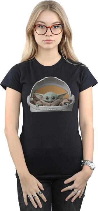 Immagine prodotto Star Wars The Mandalorian The Child Pod Maglietta Donna (XL)