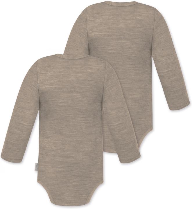Immagine prodotto Normani Confezione da 2 body baby merino a maniche lunghe "Tuai" - 9397 (74)