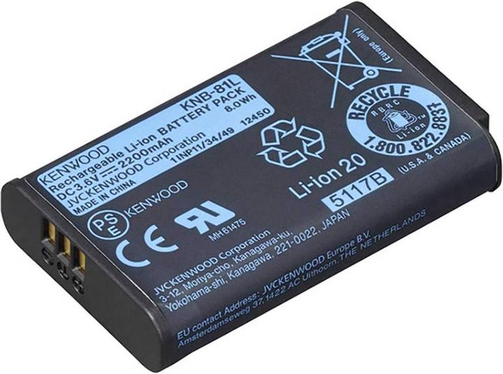 Produktbild Kenwood LiIon-Akku 3,6V, 2200mAh für TK-3601D