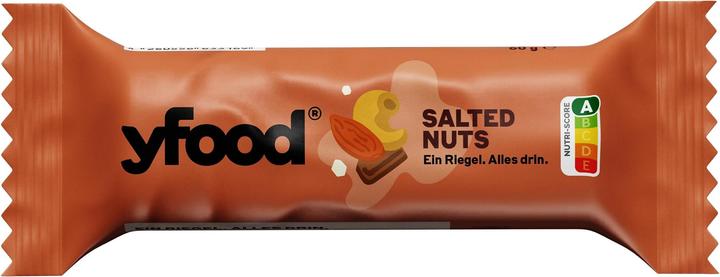 Produktbild YFood Salted Nuts & Chocolate (Salted Haselnut & Chocolate, 12 Stk., 720 g)