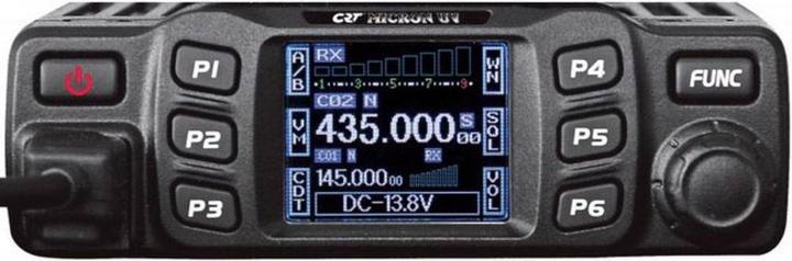 Actual product image Maas Elektronik Amateur Radio CRT Micron Mobile Radio Duoband VHF/ UHF