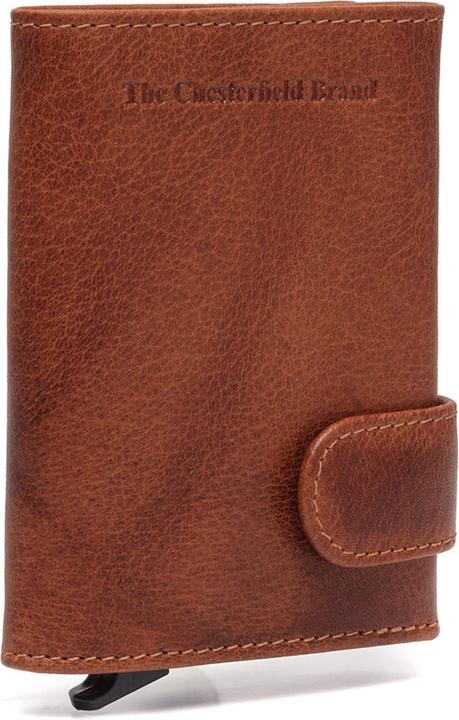 Produktbild The Chesterfield Brand Antique Buff Kreditkartenetui RFID Schutz Leder 7 cm