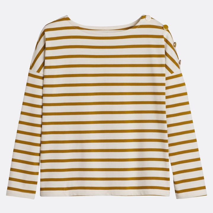Produktbild La Redoute Collections Ringelshirt Signature AIMIE mit lockerer Schnittform (38)
