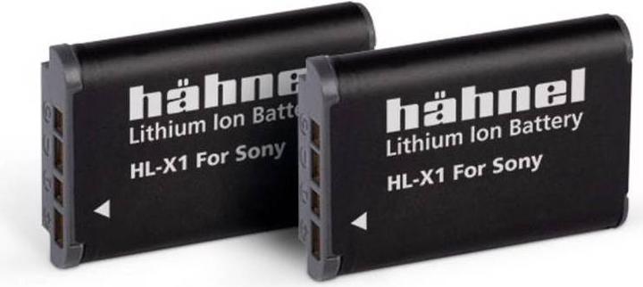 Image du produit Hähnel HL-X1, batterie pour 2 caméras remplace la batterie d'origine NP-BX1 3.6 V 1170 mAh (Batterie)