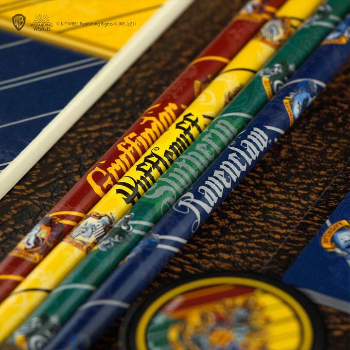 Actual product image Cinereplicas Harry Potter - Hogwarts Houses Writing Set