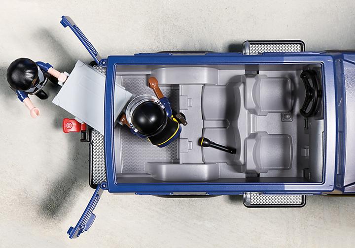 Image du produit Playmobil Fourgon et vedette de police (5187, Playmobil City Action)