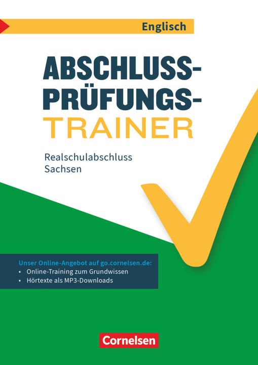Image du produit Abschlussprüfungstrainer Englisch - Sachsen - 10. Schuljahr (Anglais, Gwen Berwick, Sydney Thorne, 2018)