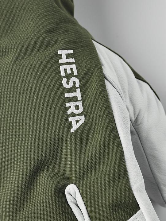 Actual product image Hestra Army Leather Heli Ski 3 Finger (7)