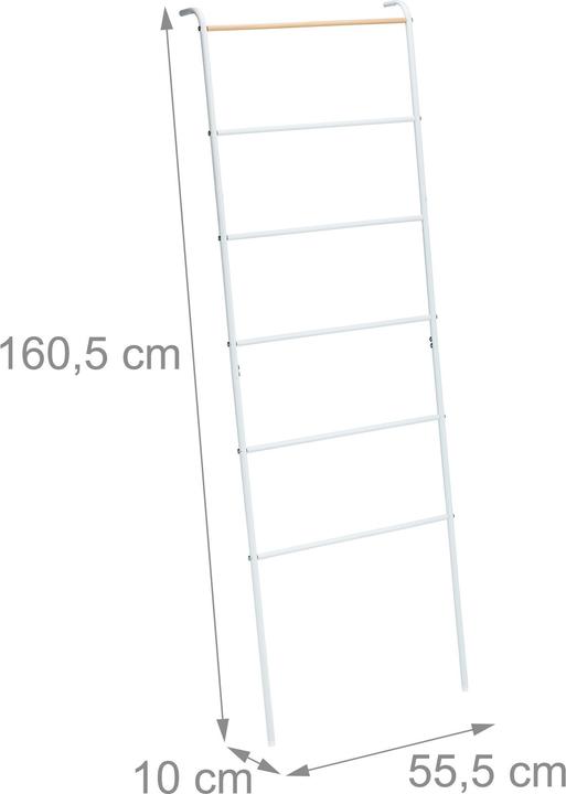 Actual product image Relaxdays Towel Ladder