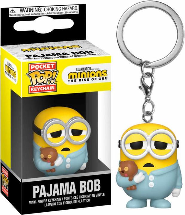 Actual product image Funko Portachiavi Pop! Minions 2 : Pajama Bob