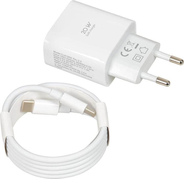 Produktbild iBox ŁADOWARKA SIECIOWA I-BOX C-39 USB-C PD20W Z KABLEM (20 W)