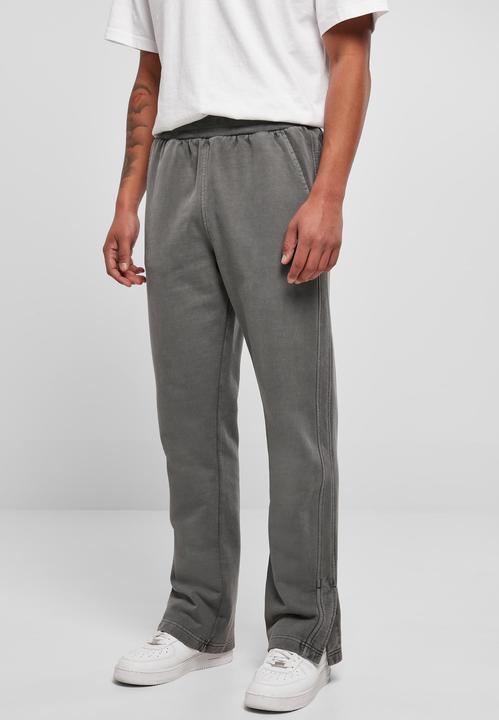 Actual product image Urban Classics Heavy Terry Garment Dye Slit Sweatpants - 19383 (4XL)