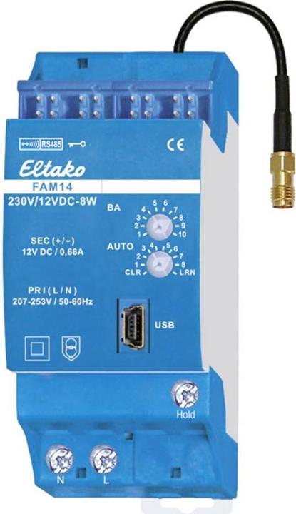 Actual product image Eltako FAM14 Radio antenna module 30014000