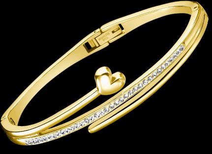 Immagine prodotto Lotus Stile - Bracciale romantico dorato con zirconi Donna Basic LS2123-2 / 1 (L)