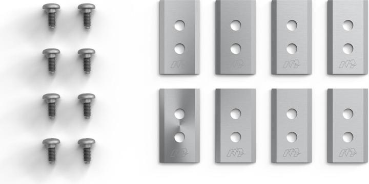 Mammotion Lames de rechange 8 pcs (Tondeuse automatique, Pièces de rechange pour machines de jardinage)