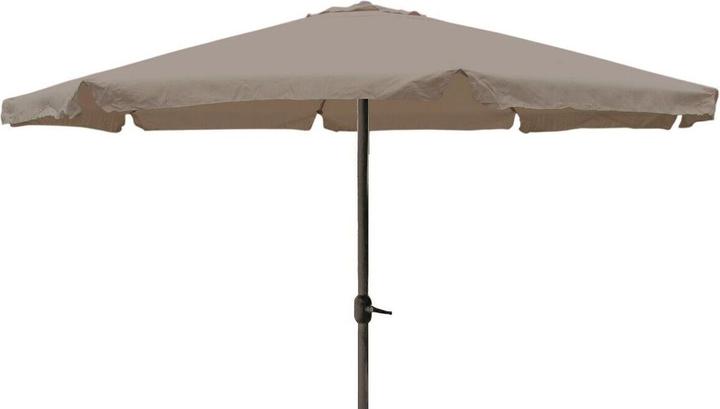 Produktbild Mojawo XXL Sonnenschirm Kurbelschirm Ø 4m mit Kurbel in Taupe (4 m)